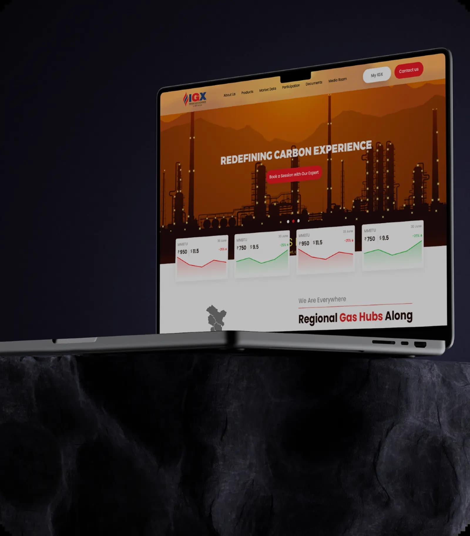 IGX (Gas Trading Platform) Card